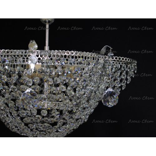 Люстра Ромашка подсолнух с подвесом в Симферополе Гусь Хрустальный