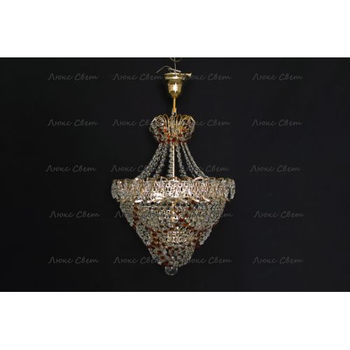 Люстра Натали Роза чайная в Симферополе Гусь Хрустальный