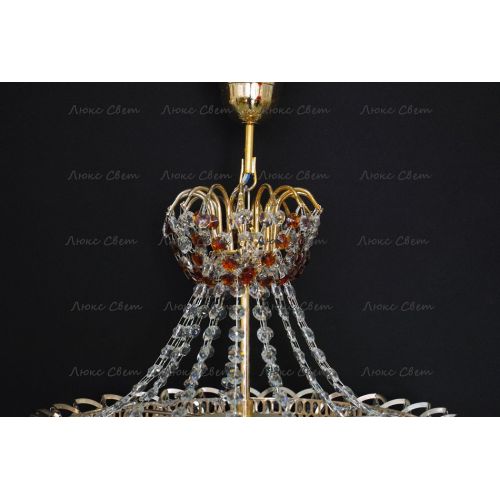 Люстра Натали Роза чайная в Симферополе Гусь Хрустальный