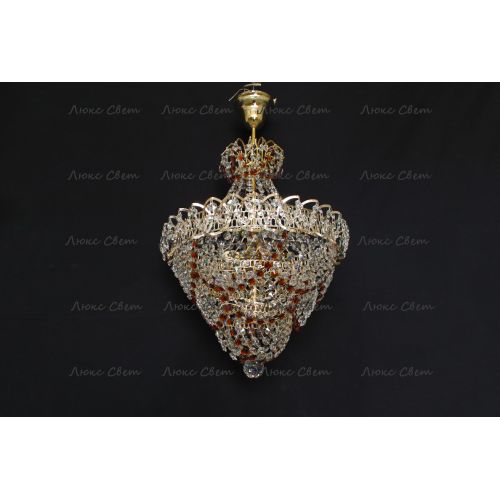 Люстра Натали Роза чайная в Симферополе Гусь Хрустальный