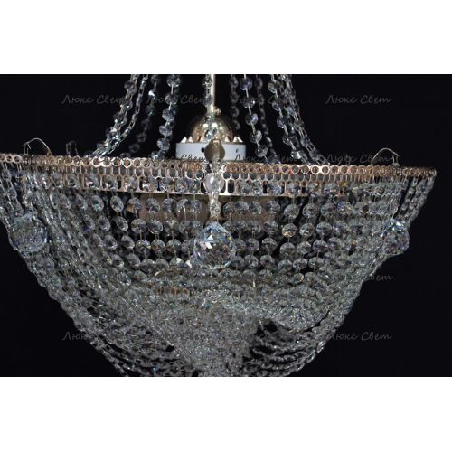 Люстра Ромашка Василиса № 1 с подвесом в Симферополе Гусь Хрустальный