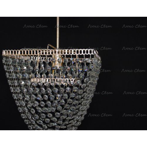 Люстра Квадрат Ракушка подвесная в Симферополе Гусь Хрустальный