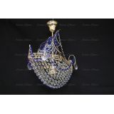 Люстра Корвет 1 ламповый синий в Симферополе