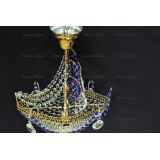 Люстра Корвет 1 ламповый синий в Симферополе