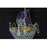 Люстра Корвет 1 ламповый синий в Симферополе