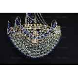 Люстра Корвет 1 ламповый синий в Симферополе