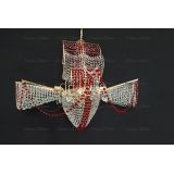 Люстра Летучий Голландец красный в Симферополе