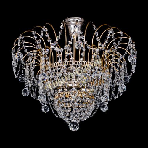 Люстра Агата №2 - 3 лампы в Симферополе Гусь Хрустальный