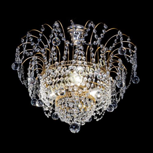 Люстра Агата №2 - 3 лампы в Симферополе Гусь Хрустальный