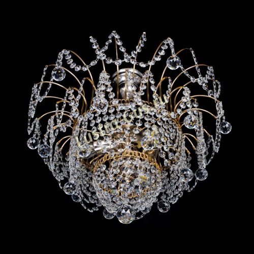 Люстра Агата №2 - 3 лампы в Симферополе Гусь Хрустальный