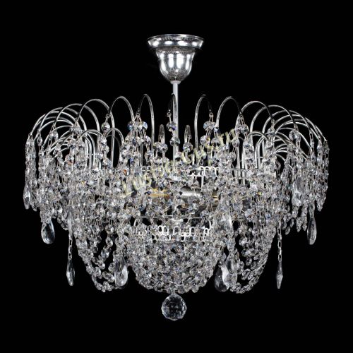 Люстра Агата № 2 - 4 лампы в Симферополе Гусь Хрустальный