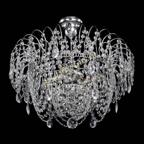 Люстра Агата № 2 - 4 лампы в Симферополе Гусь Хрустальный