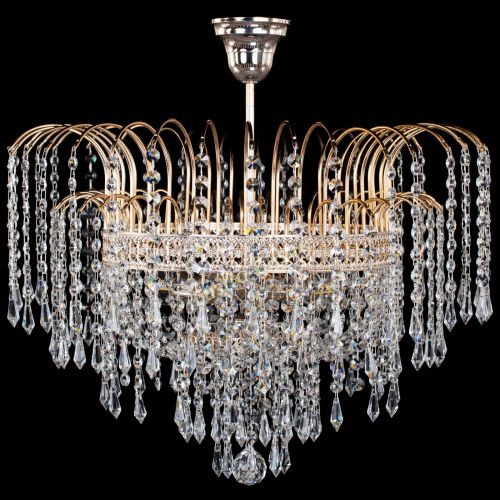 Люстра Агата №3 - 4 лампы в Симферополе Гусь Хрустальный