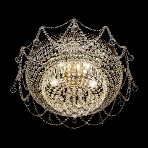 Люстра Агата большая в Симферополе Гусь Хрустальный