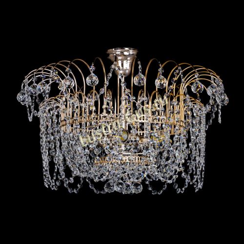 Люстра Агата с подвесом шар 30 в Симферополе Гусь Хрустальный