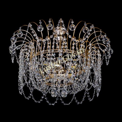 Люстра Агата с подвесом шар 30 в Симферополе Гусь Хрустальный