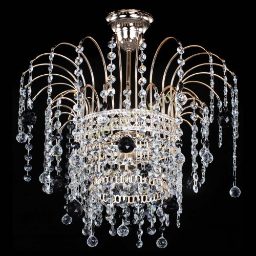 Люстра Агата Венеция №1 черная в Симферополе Гусь Хрустальный