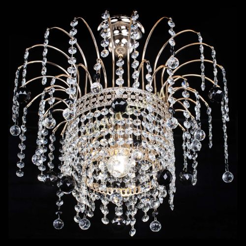 Люстра Агата Венеция №1 черная в Симферополе Гусь Хрустальный