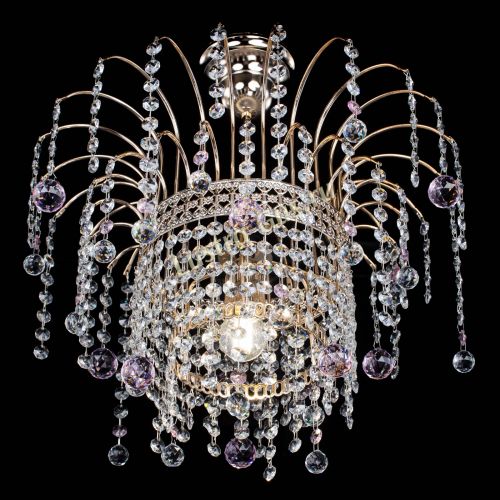 Люстра Агата Венеция №1 розовая в Симферополе Гусь Хрустальный