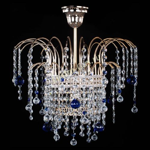 Люстра Агата Венеция №1 синяя в Симферополе Гусь Хрустальный