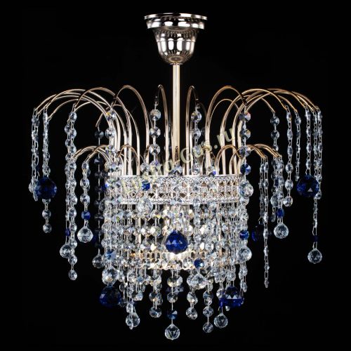 Люстра Агата Венеция №1 синяя в Симферополе Гусь Хрустальный