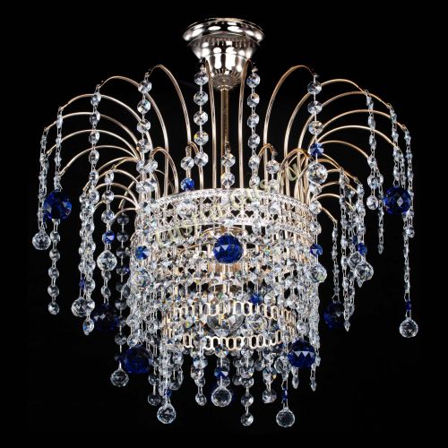 Люстра Агата Венеция №1 синяя в Симферополе Гусь Хрустальный