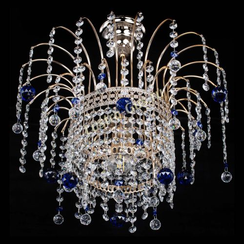 Люстра Агата Венеция №1 синяя в Симферополе Гусь Хрустальный