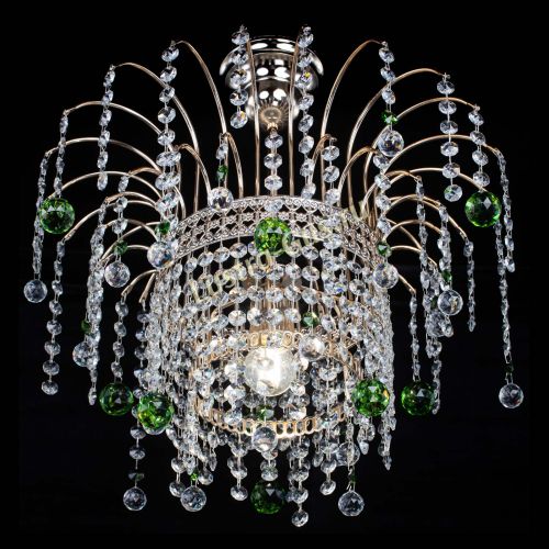 Люстра Агата Венеция №1 зеленая в Симферополе Гусь Хрустальный