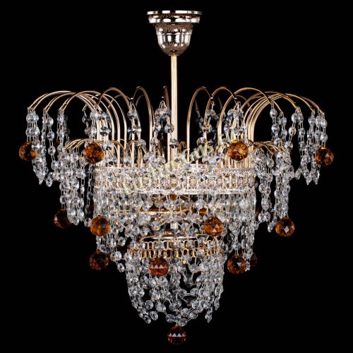 Люстра Агата Венеция №2 - 3 лампы чайная в Симферополе Гусь Хрустальный