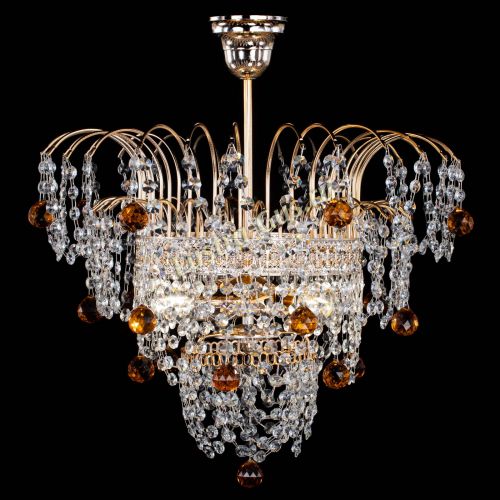 Люстра Агата Венеция №2 - 3 лампы чайная в Симферополе Гусь Хрустальный