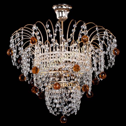 Люстра Агата Венеция №2 - 3 лампы чайная в Симферополе Гусь Хрустальный