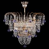 Люстра Агата Венеция №2 - 3 лампы фиолетовая в Симферополе