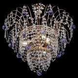 Люстра Агата Венеция №2 - 3 лампы фиолетовая в Симферополе