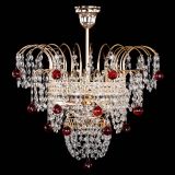 Люстра Агата Венеция №2 - 3 лампы красная в Симферополе