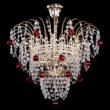 Люстра Агата Венеция №2 - 3 лампы красная в Симферополе