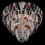 Люстра Агата Венеция №2 - 3 лампы красная в Симферополе