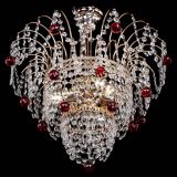Люстра Агата Венеция №2 - 3 лампы красная в Симферополе
