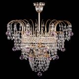 Люстра Агата Венеция №2 - 3 лампы розовая в Симферополе