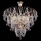 Люстра Агата Венеция №2 - 3 лампы розовая в Симферополе