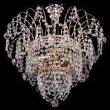 Люстра Агата Венеция №2 - 3 лампы розовая в Симферополе