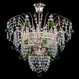 Люстра Агата Венеция №2 - 3 лампы зеленая в Симферополе