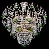 Люстра Агата Венеция №2 - 3 лампы зеленая в Симферополе