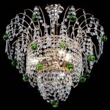 Люстра Агата Венеция №2 - 3 лампы зеленая в Симферополе