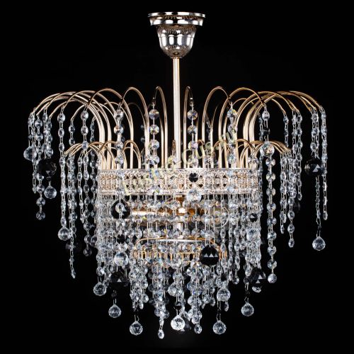 Люстра Агата Венеция №3 черная в Симферополе Гусь Хрустальный