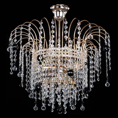 Люстра Агата Венеция №3 черная в Симферополе Гусь Хрустальный