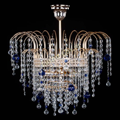Люстра Агата Венеция №3 синяя в Симферополе Гусь Хрустальный