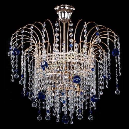 Люстра Агата Венеция №3 синяя в Симферополе Гусь Хрустальный
