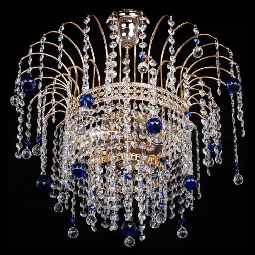 Люстра Агата Венеция №3 синяя в Симферополе Гусь Хрустальный