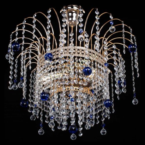 Люстра Агата Венеция №3 синяя в Симферополе Гусь Хрустальный