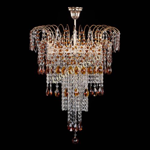 Люстра Агата Венеция №4 длинная Чайная в Симферополе Гусь Хрустальный